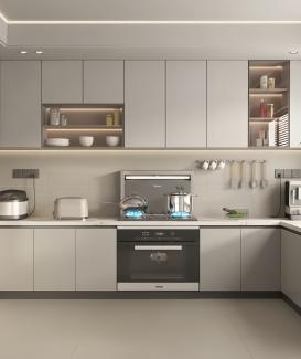 Modern Lacquer Kitchen Cabinets