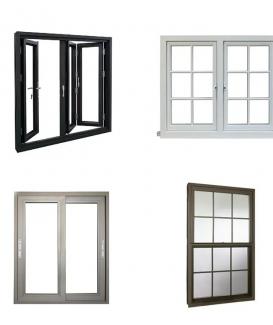 Modern aluminum window