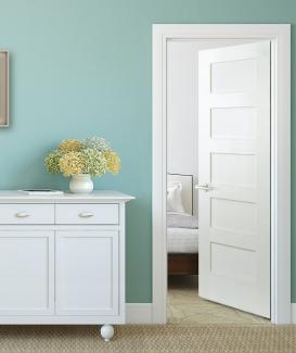 Modern Style Luxury Solid Wood Bedroom Door 